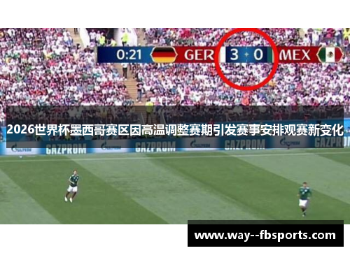 2026世界杯墨西哥赛区因高温调整赛期引发赛事安排观赛新变化 2026世界杯墨西哥赛区因高温调整赛期引发赛事安排观赛新变化
