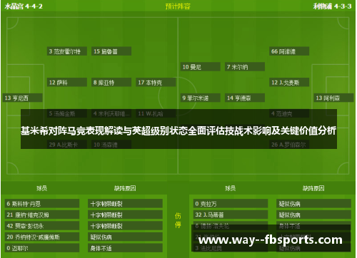 基米希对阵马竞表现解读与英超级别状态全面评估技战术影响及关键价值分析 基米希对阵马竞表现解读与英超级别状态全面评估技战术影响及关键价值分析